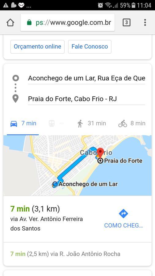 Aconchego De Um Lar Hospedagem Domiciliar Cabo Frio Kültér fotó